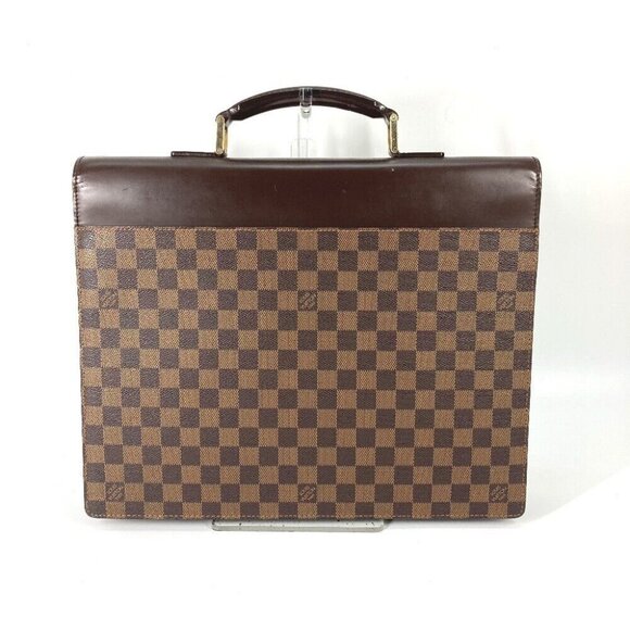 LOUIS VUITTON Damier Altona PM Hand Bag Business bag Damier Canvas Brown - Picture 14 of 15